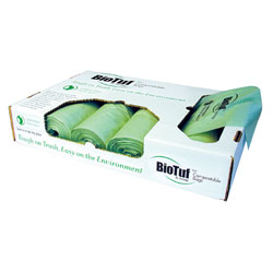 BIOTUF LINER 30X39 1.2MIL GN 5/25/CS 20-30G
